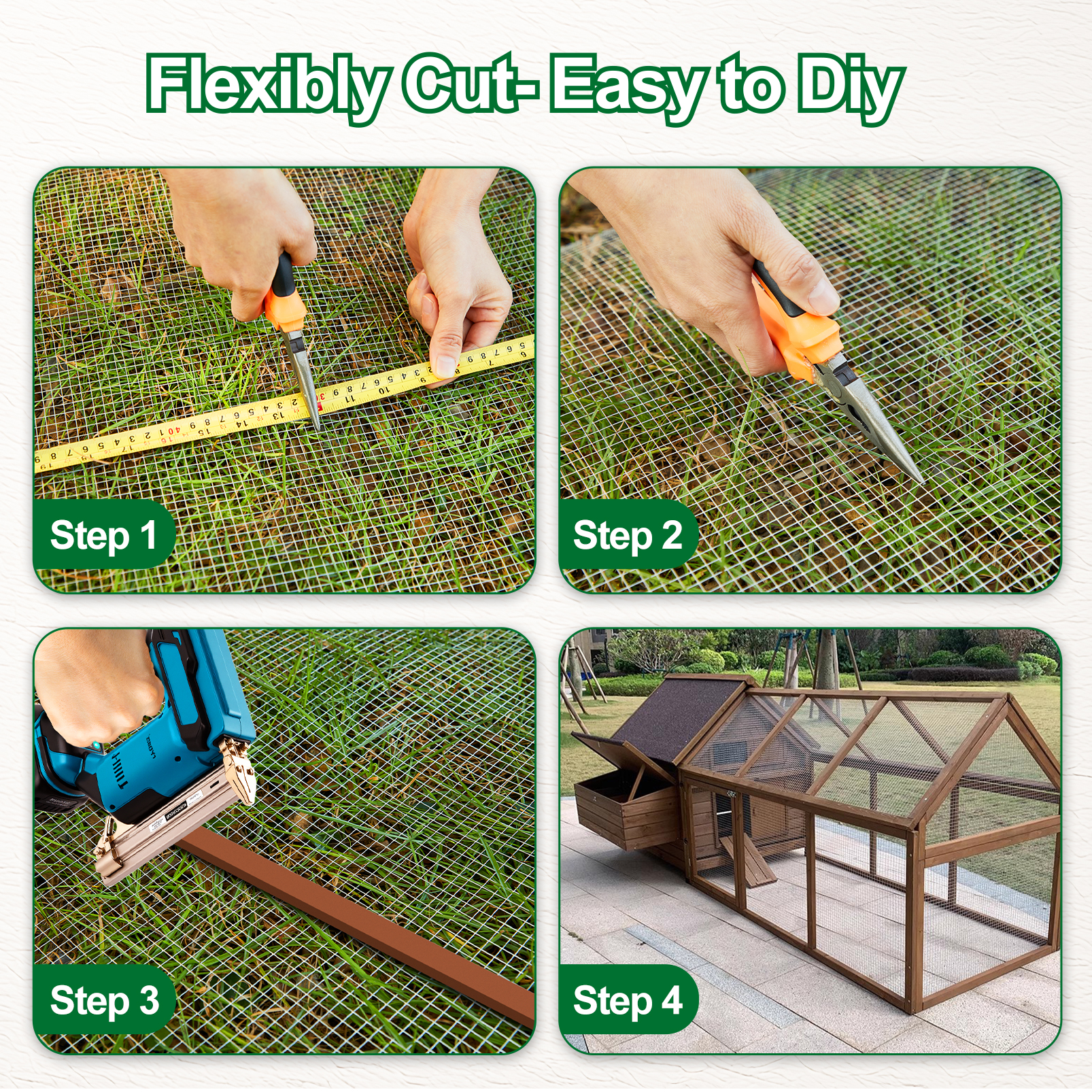 MeshFort Hardware Cloth 1/2 Inch 48 x 100 ft 19 Ho